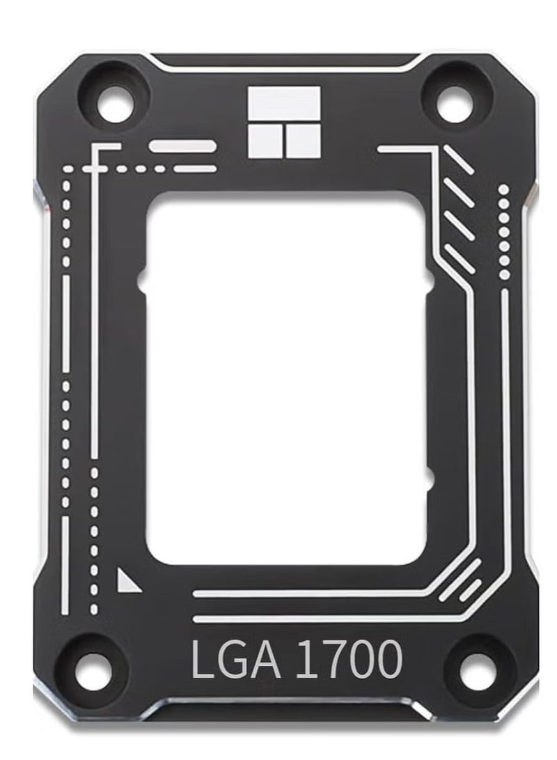 الباندا العملاقة إطار اتصال وحدة المعالجة المركزية لمجموعة التحديث LGA 1700، دعامة 17XX-BCF Intel الجيل الثاني عشر والثالث عشر، مشبك مضاد للانحناء باللون الأسود - Image 2
