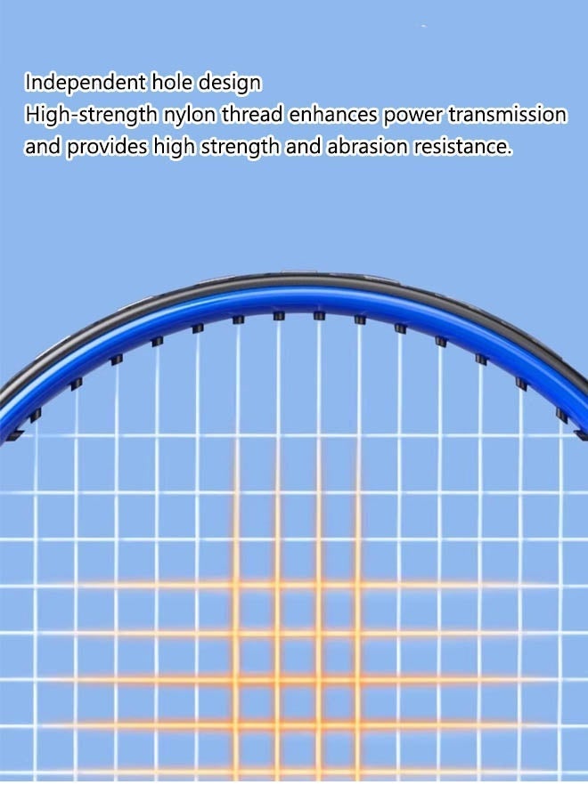 Quivlox Tennis Rackets,Tennis Rackets Set,Tennis Rackets Game,Adult Tennis Racket Set,Student Training Tennis and Beginners of Tennis Racquets Lightweight Including Tennis Racket, Base, 3 Tennis Balls With Ropes And Storage Bag - Image 4