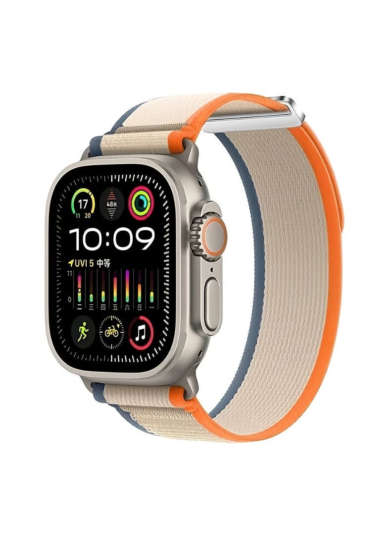 Generic Travel Loop Nylon Band Compatible with Apple Watch Band 49mm 45mm 44mm 42mm  - Image 2