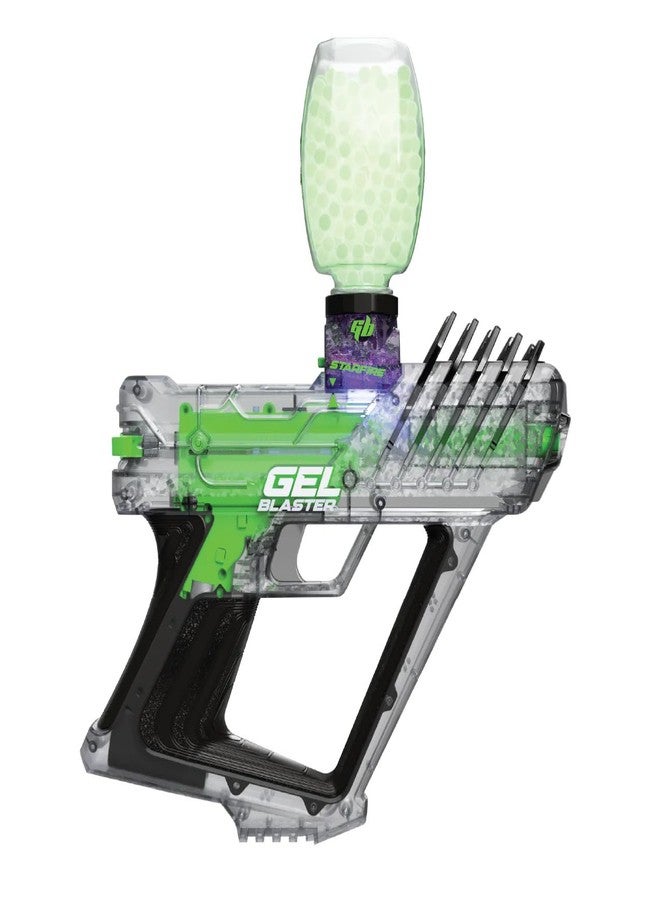 Gel Blaster Surge 2 with Built-in Starfire Glow Activator - Upgraded GelBlaster Toy with 100+ Foot Range - Semi & Full Auto Modes - Built in Glow in The Dark - 170 FPS - Ages 14+ - Image 1