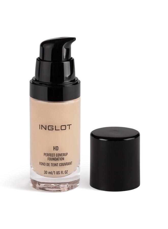 انجلوت كريم أساس Inglot HD PERFECT COVERUP - 30 مل - Image 4