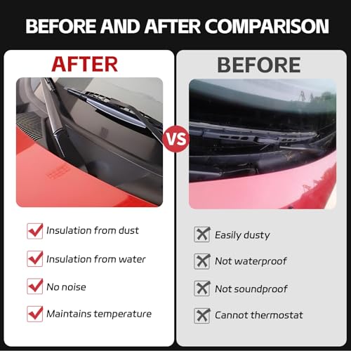 Hbxdeco Car Front Windshield Rubber Seal Strip, 2M/6.5FT Car Weather Stripping Seal Strip, Windshield Window Seal Strip Moulding Trim, Windshield Window Door Seal Rubber Strip - Image 3