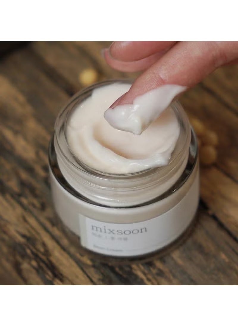 mixsoon Bean Cream - Intensive Moisture Face Cream For Smooth, Nourished Skin, Pore & Sebum Care - Korean Skincare For Glass Skin - Non-stick (1.69 fl.oz / 50ml)  - Image 2
