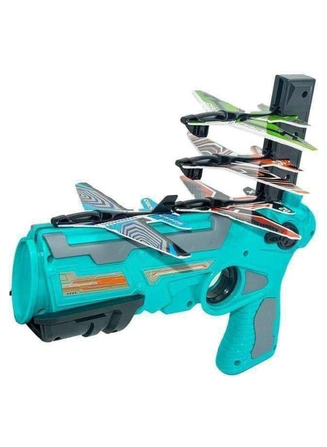 مسدس الطائرات Air Batter، لعبة ممتعة لإطلاق طائرات بأشكال مختلفة بطريقة سهلة للأطفال - Image 3