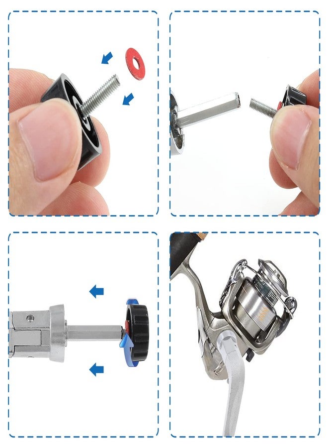 Cionyce Fishing Reel Rotary Knob Power Handle, Fishing Spinning Reel Handle for Fishing Handle Replacement Parts - Image 3