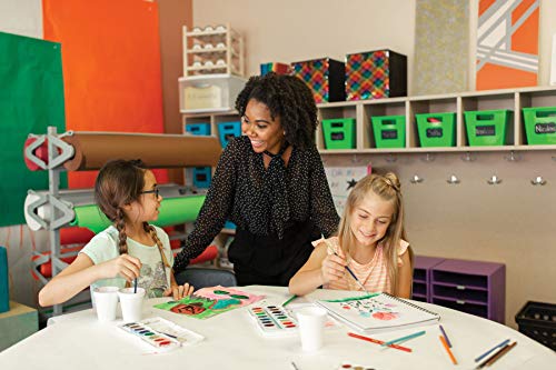 Prang Oval Pan Watercolor Paint Set, 8 Assorted Colors, 1 Count - Image 2