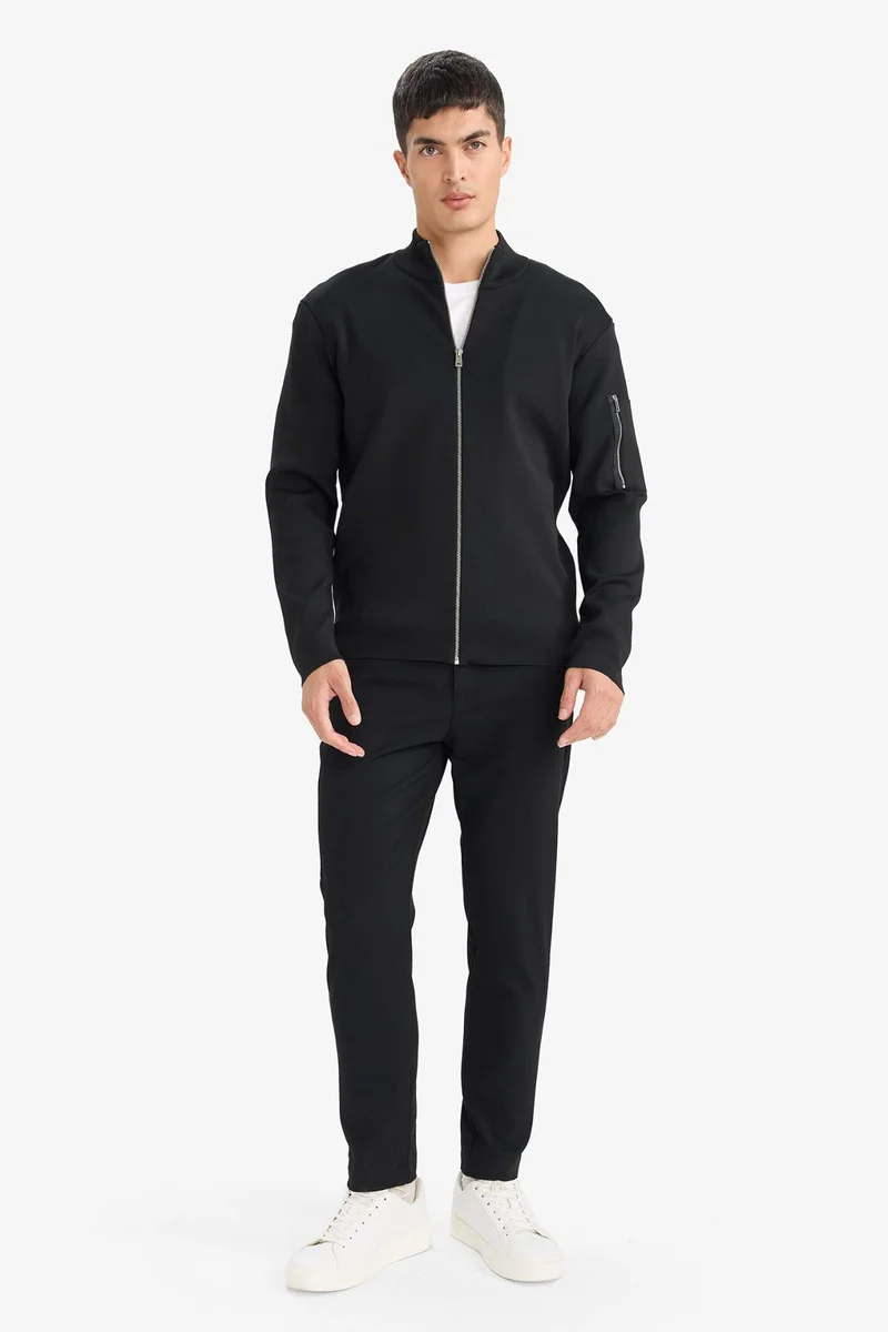 ديفاكتو Standard Fit Turtleneck Knitwear Cardigan
