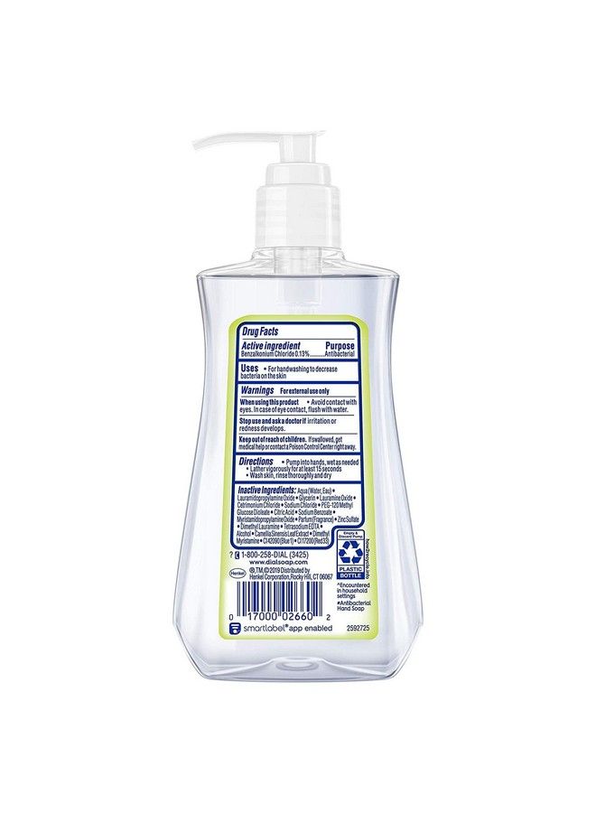 Dial Liquid Soap Antibacterial White Tea 7.5 Ounce Pump (221Ml) (Pack Of 6) - Image 3