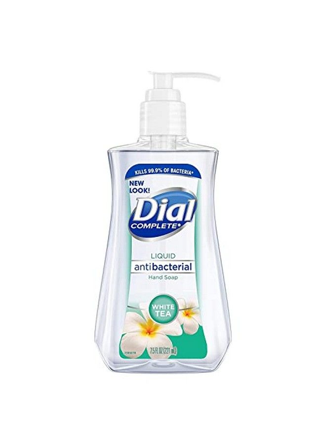 Dial Liquid Soap Antibacterial White Tea 7.5 Ounce Pump (221Ml) (Pack Of 6) - Image 1