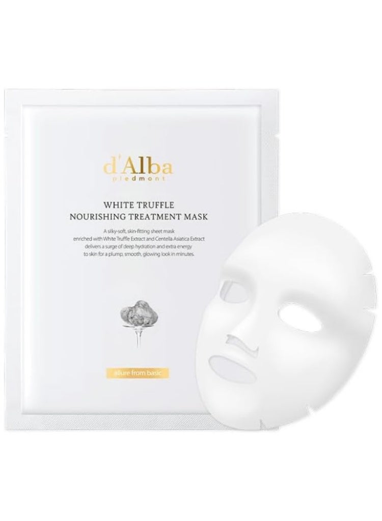d'Alba Dry, Dehydrated Skin Repair – d'Alba Italian White Truffle Nourishing Mask for Deep Moisture, Radiance & Skin Barrier Recovery - Image 1