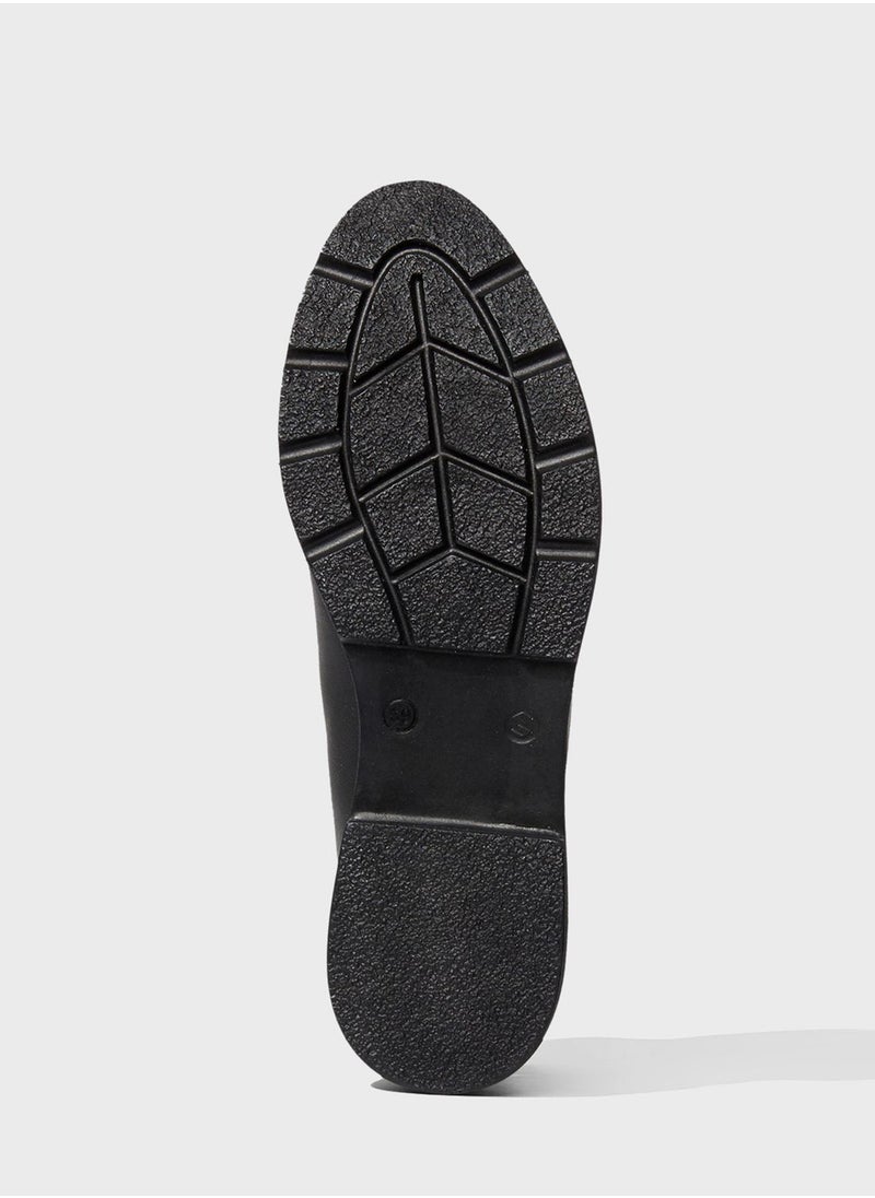 DeFacto - Faux Leather Boots - Image 1