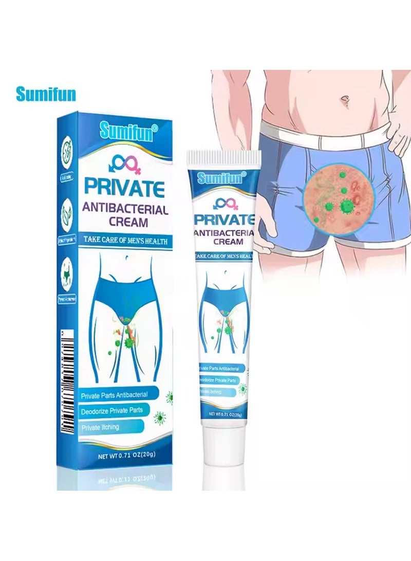 Sumifun Men's Antibacterial Ointment for Itching of Private Parts of the Skin Refreshing and Mild Local Skin Care Ointment - Image 1
