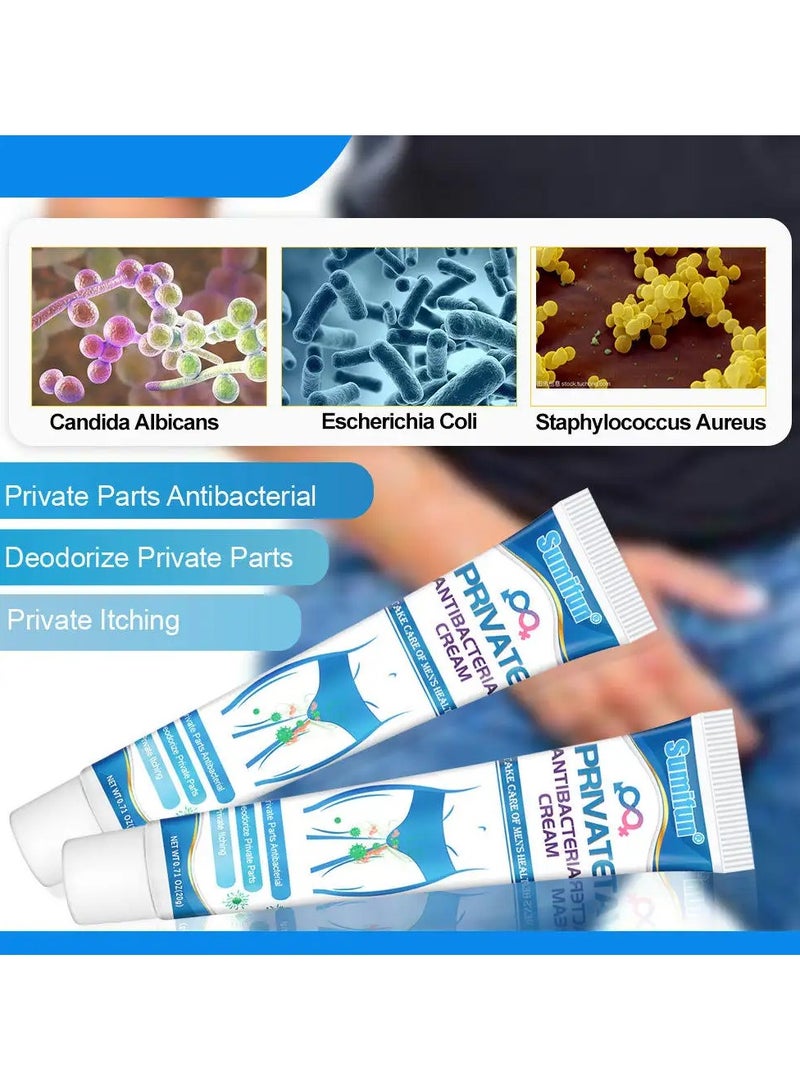 Sumifun Men's Antibacterial Ointment for Itching of Private Parts of the Skin Refreshing and Mild Local Skin Care Ointment - Image 3