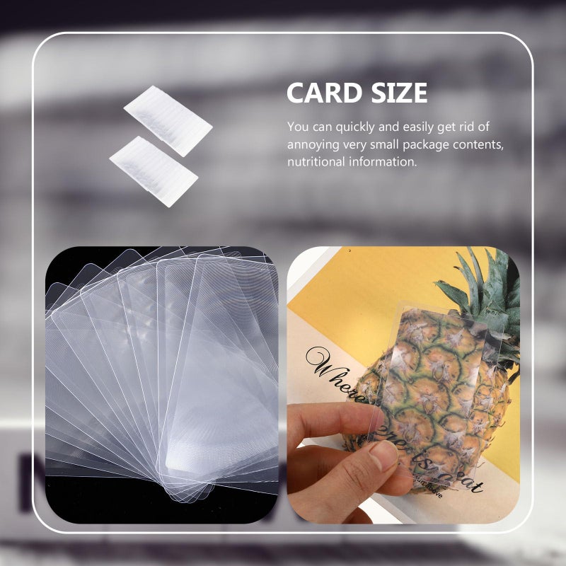 24Pcs PVC Magnifying Lens Bookmark 85mmx55mm Handheld Magnifying Sheets for Seniors Reading Aid - Image 5