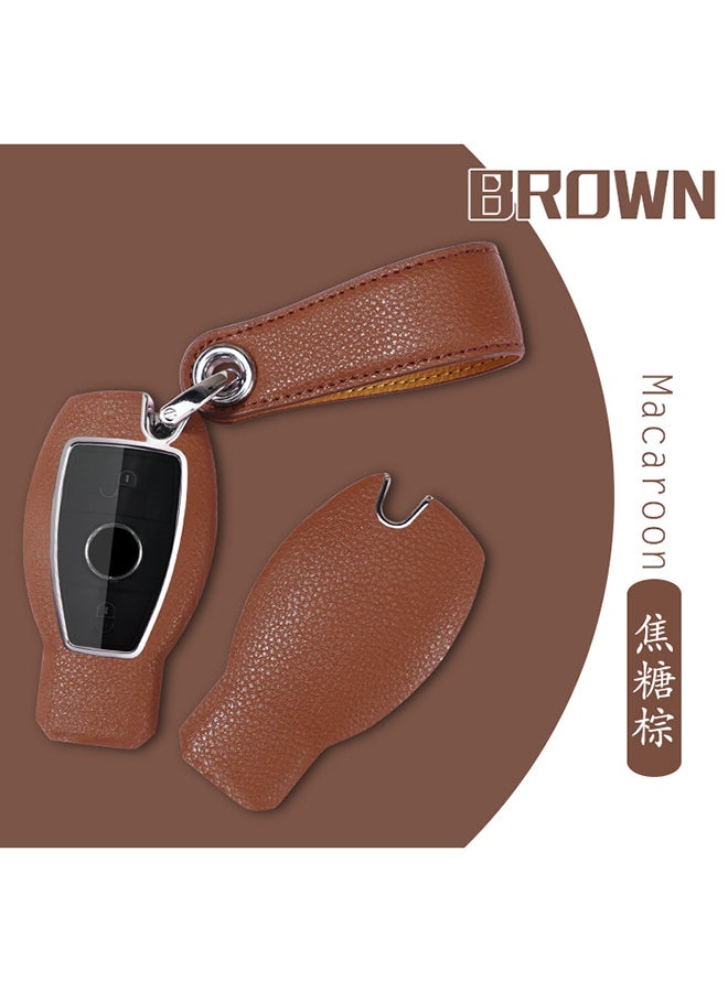 Leather Car Key Cover - Image 2