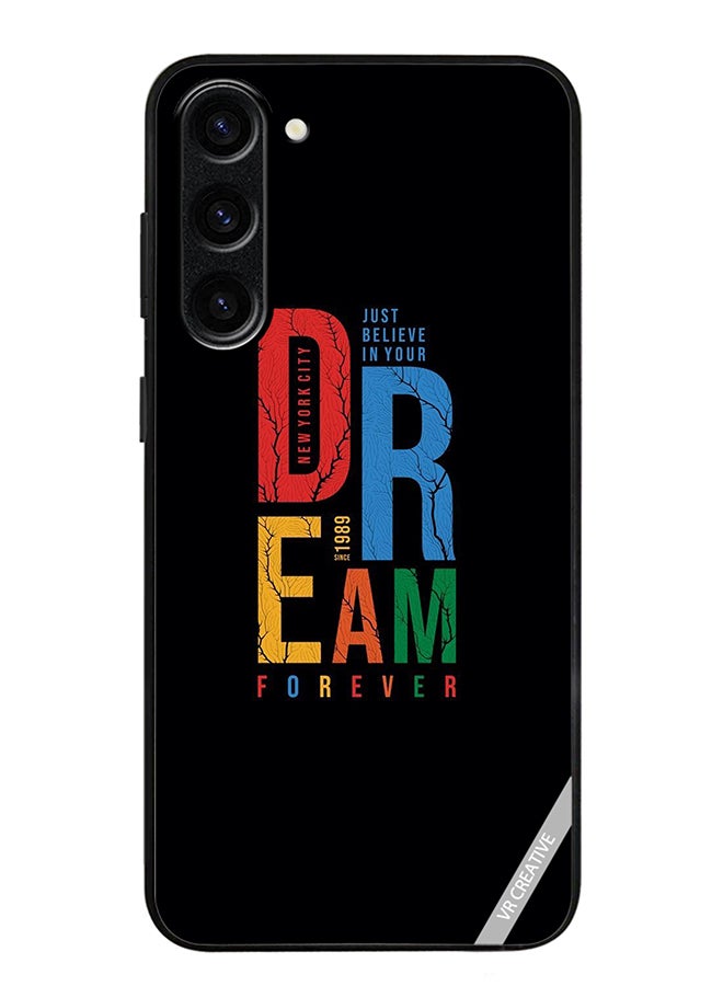 VR CREATIVE Protective Case Cover For Samsung Galaxy S24 Dream Forever Design Multicolour - Image 1