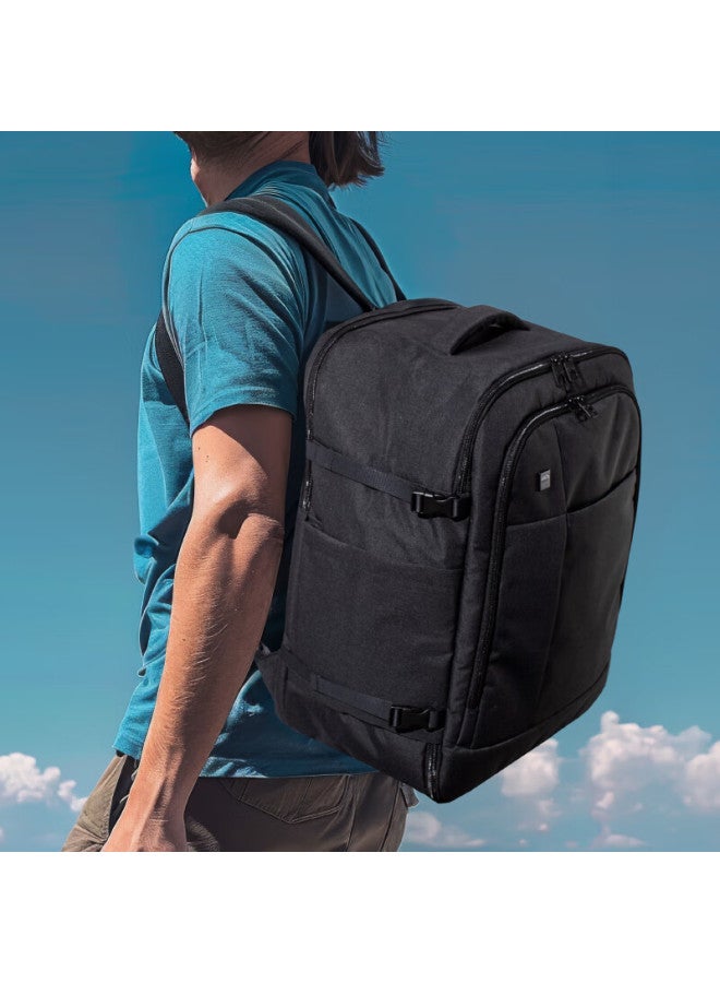 Lexon Travel Backpack Outdoor Travel Double Shoulder Bag With Wet And Dry Separation Luggage Backpack Large Capacity Handbag - Image 5