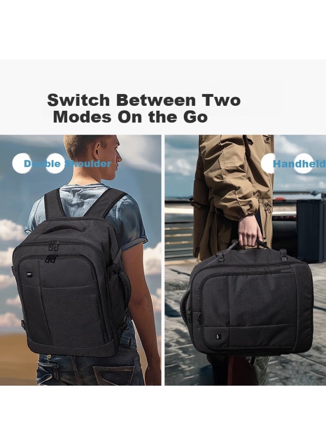 Lexon Travel Backpack Outdoor Travel Double Shoulder Bag With Wet And Dry Separation Luggage Backpack Large Capacity Handbag - Image 4