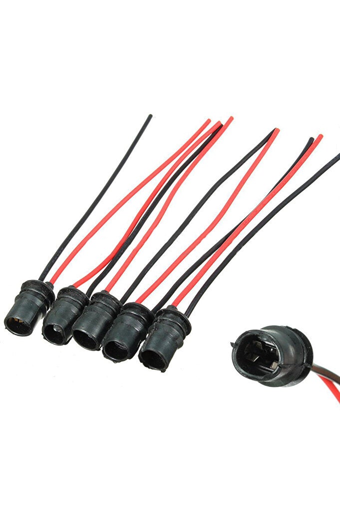 ريحني 10 قطع T10 W5W لمبة سيارة ووتد مقبس موصل حامل تمديد لمبة LED مصباح LED، حامل... - Image 4