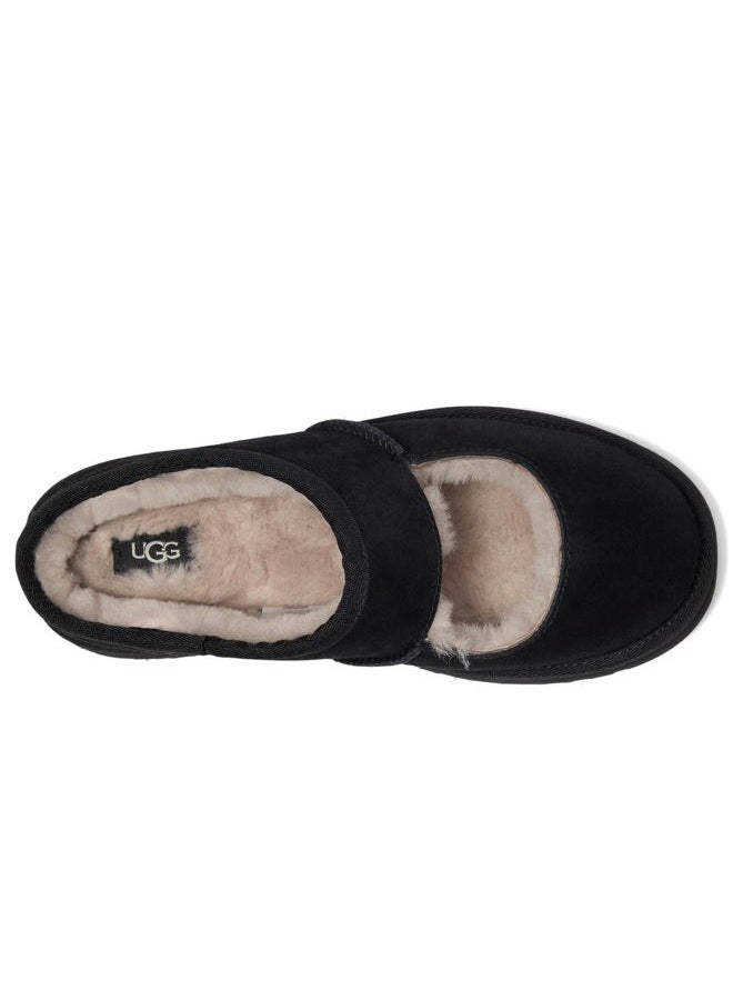 UGG Girl's Kids K Bea Mary Jane Slipper, Black, 13, Black, 13 Little Kid - Image 3