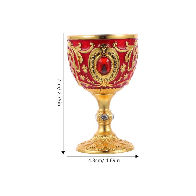 Vintage Metal Shot Glass 30ml Reusable Anti Break Liquor Cup For Home And Camping - Image 3
