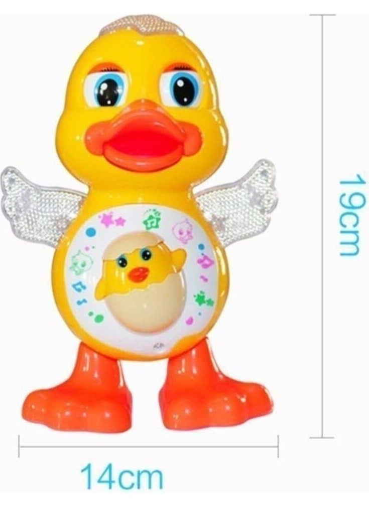 EC Shop Dln Moving Light Sound Singing Dancing Battery Operated Duck  - Image 3
