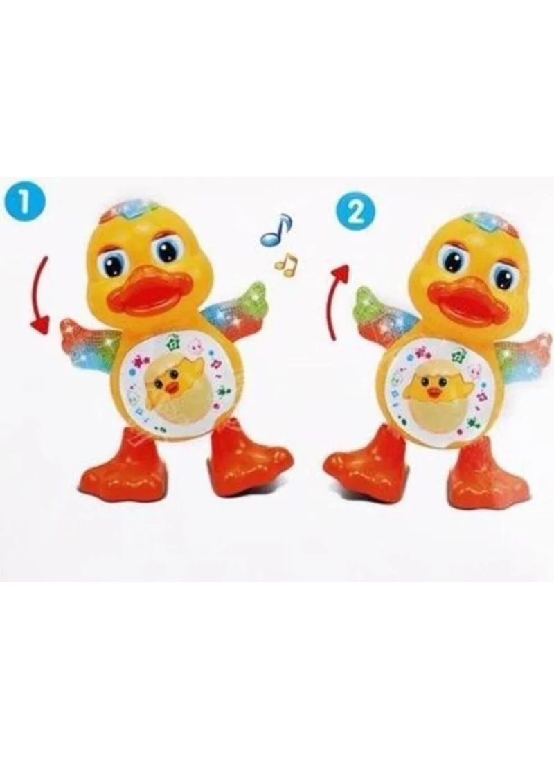 Ec Shop Dln Moving Light Sound Singing Dancing Battery Operated Duck