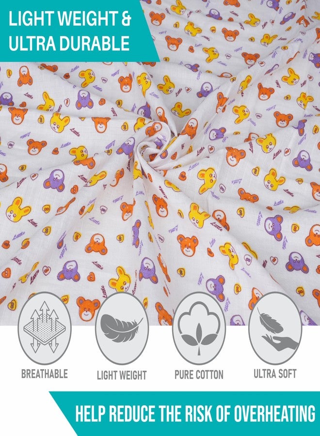 Motherly Muslin Baby Swaddle Wrap Burping Cloth for Newborn Baby, Malmal Baby Swaddle Wrap, Dreamy Wrap Cozy Swaddle, Breathable Soft Receiving Blanket for Newborn Boys & Girls Infant Gift (Pack of 2) - Image 3