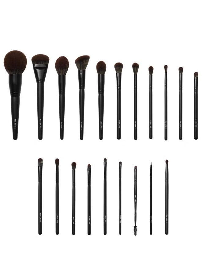 Morphe MUA Life 20-Piece Brush Collection + Case - Image 1