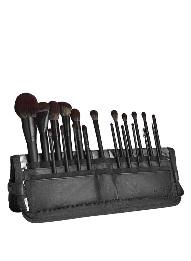 Morphe MUA Life 20-Piece Brush Collection + Case - Image 2