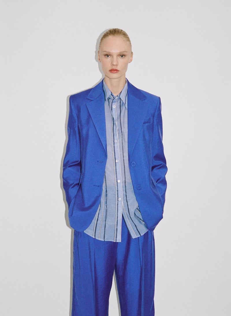 MANGO Structured Suit Jacket - Image 1