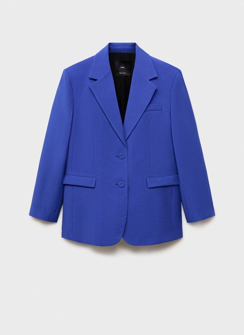 MANGO Structured Suit Jacket - Image 5