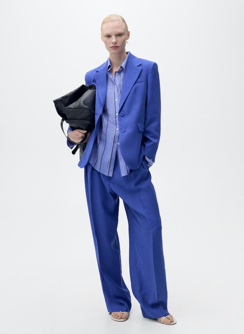 MANGO Structured Suit Jacket - Image 4