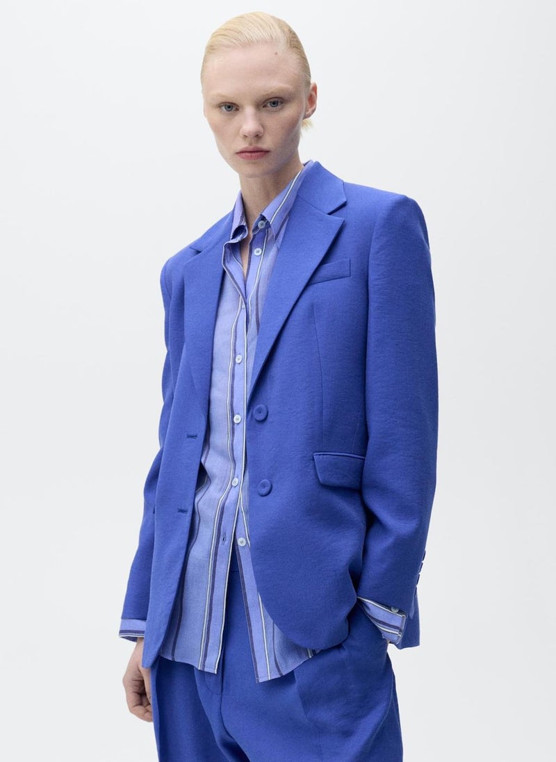MANGO Structured Suit Jacket - Image 3