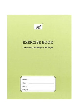 Two Line Exercise Book, 100 Pages Green - pzsku/ZDC46F190F4FB11DDD12CZ/45/_/1693483674/29f1d092-a3f5-446e-ae5a-4cc538115519