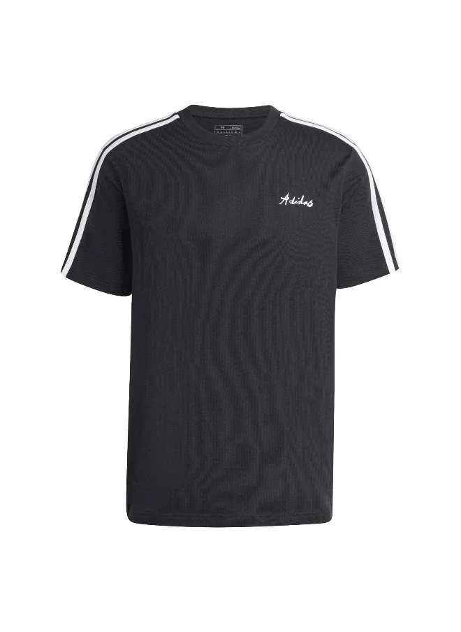 اديداس adidas M Gallery Ss T Black Training T-Shirts XS