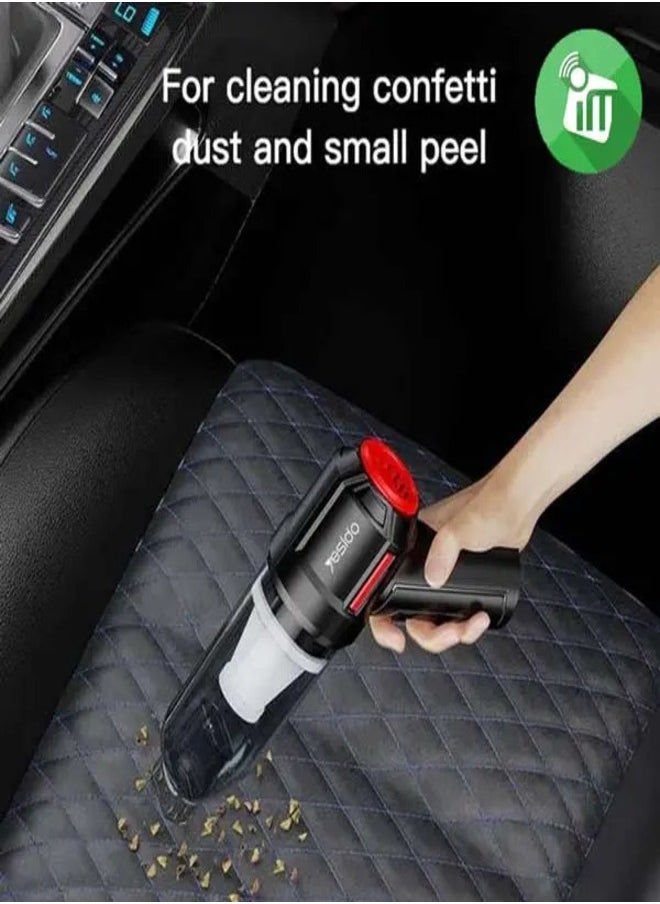 Yesido VC03 Hot Selling 4500pa Portable Compact Handheld Car Vacuum Cleaner  - Image 2