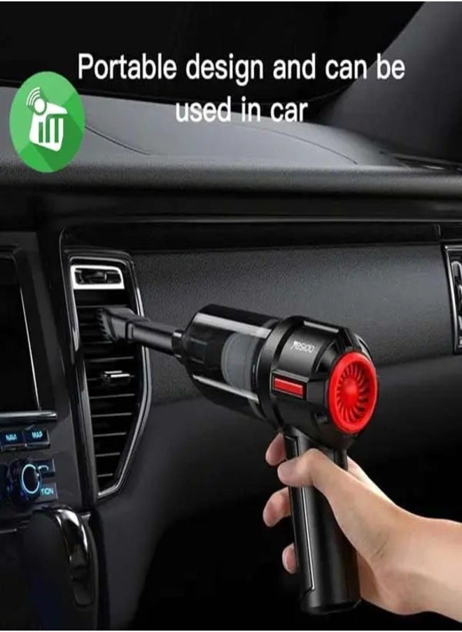Yesido VC03 Hot Selling 4500pa Portable Compact Handheld Car Vacuum Cleaner  - Image 3