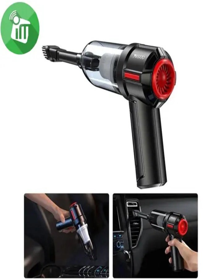 Yesido VC03 Hot Selling 4500pa Portable Compact Handheld Car Vacuum Cleaner  - Image 5