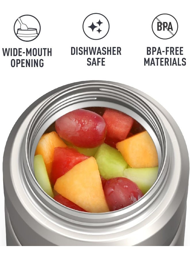 THERMOS STAINLESS STEEL VACUUM INSULATED STEEL JAR 710 ML, SK3020MS, INSULATED FOOD JAR, LUNCH BOX, STORAGE CONTAINER, THERMAL FLASK FOR TRAVEL - Image 3