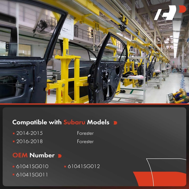 A-Premium Power Window Regulator with Motor for Subaru Forester 2014-2018 Front Driver Side - Image 3