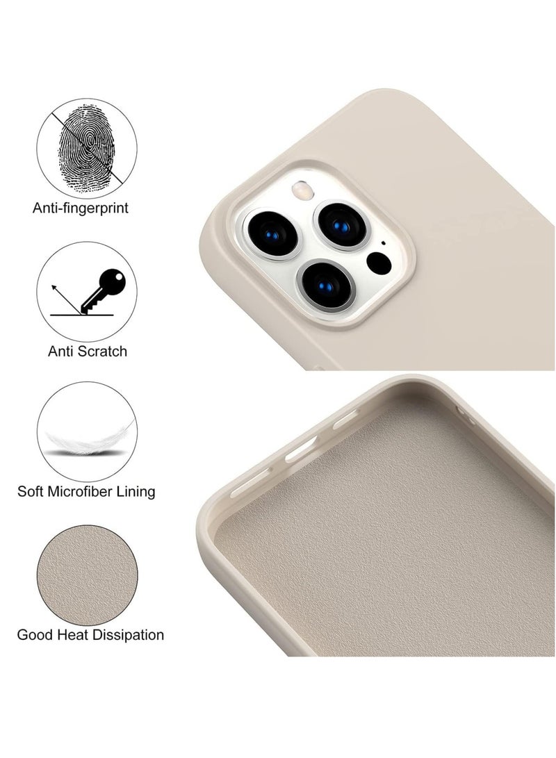 Slim Fit Soft TPU Case for iPhone 16 Pro Max - Matte Stone Gray - Image 3