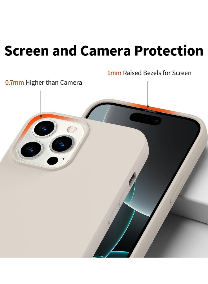 Slim Fit Soft TPU Case for iPhone 16 Pro Max - Matte Stone Gray - Image 4