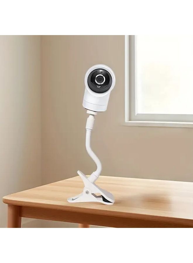 White No Drill Camera Mount For Vtech Baby Monitor Home Office Surveillance - Image 5