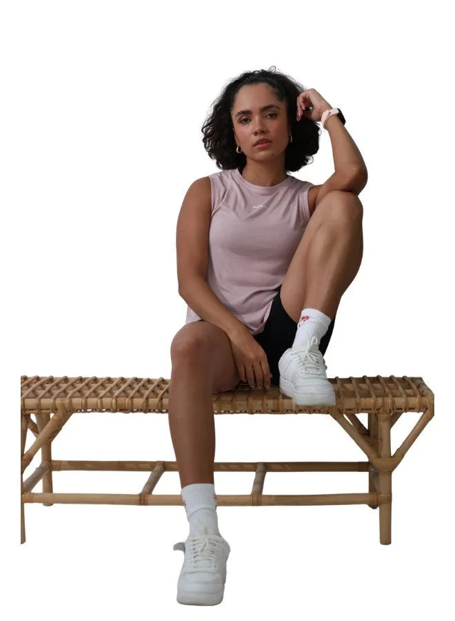 موهوكي موهوكي توب رياضي Active Tie Back Singlet - وردي