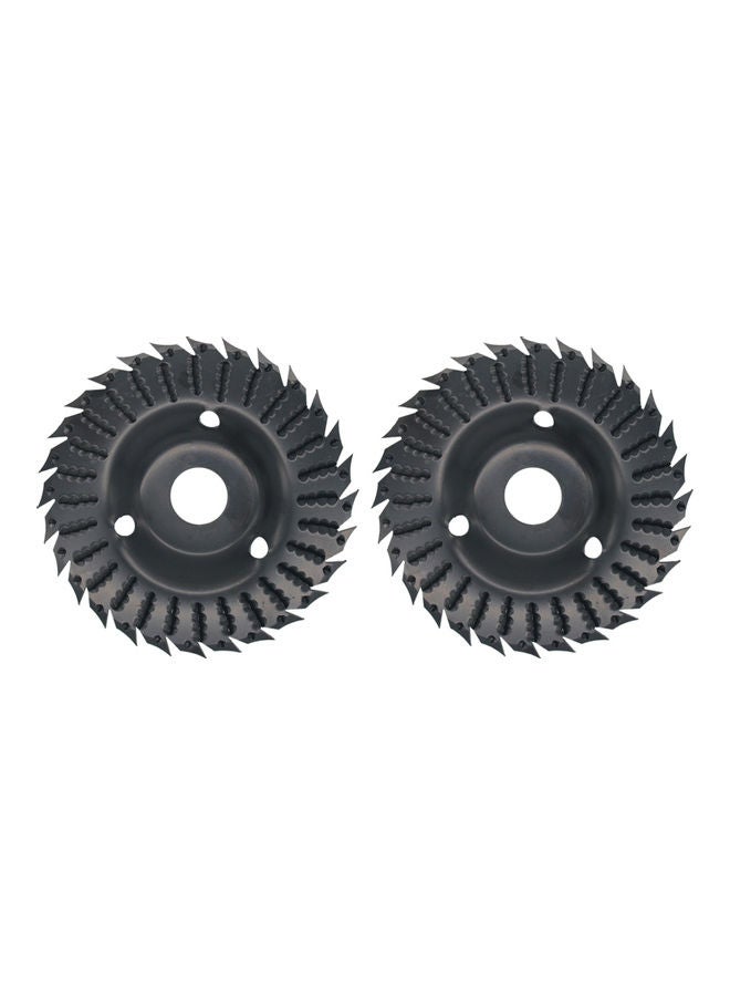 2-Piece Angle Grinder Disc Set Black - Image 1