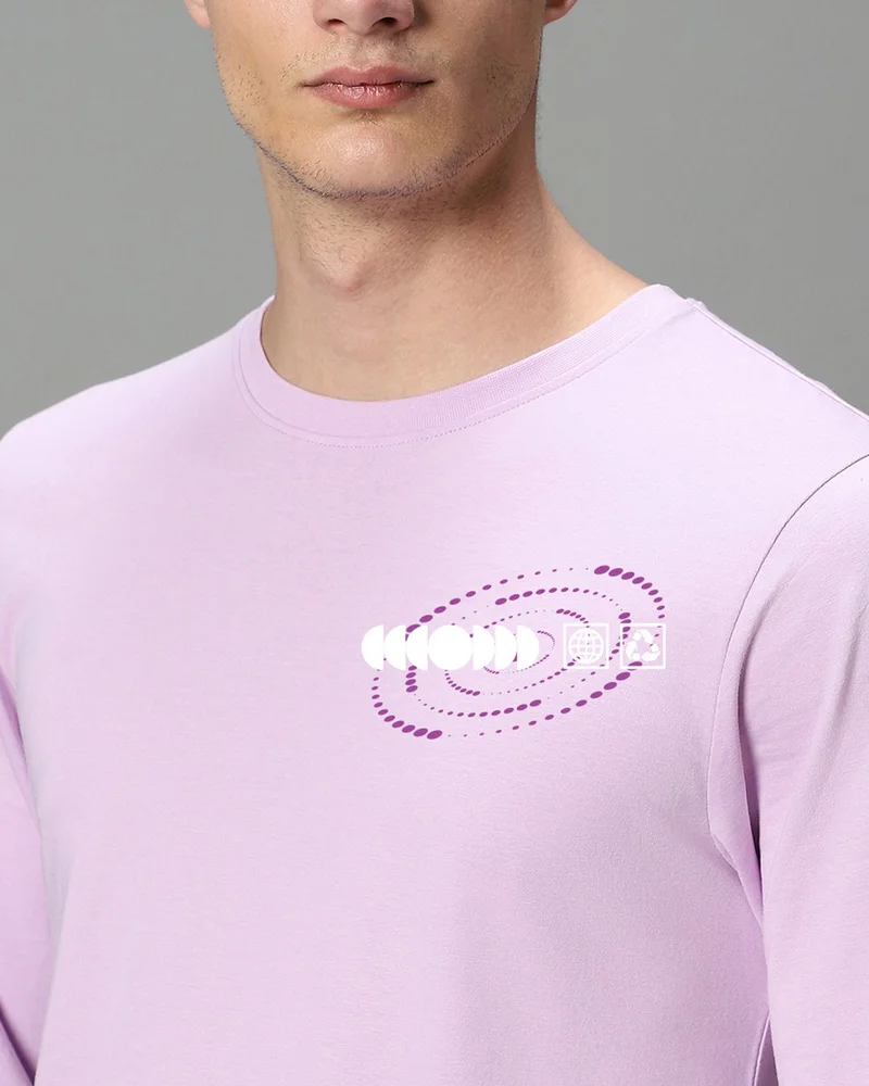 bewakoof Men's Purple Nemesis Graphic Printed T-shirt