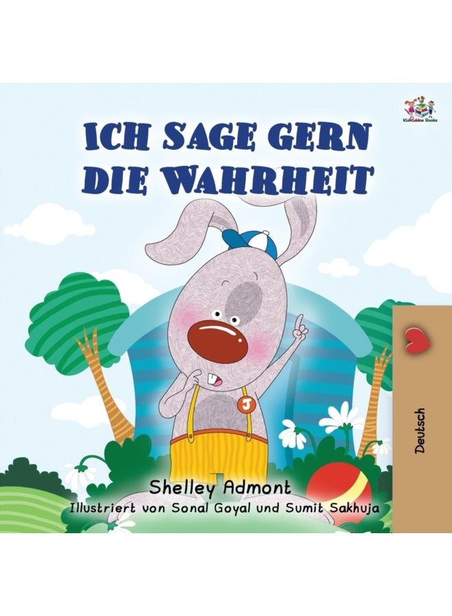 I Love to Tell the Truth German Book for Kids - Paperback