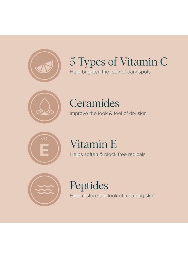 DRMTLGY Vitamin C Moisturizer For Face 5 Different Types Of Vitamin C Facial Moisturizer For Fine Lines Wrinkles & Dark Spots (52 Ml)  - Image 2