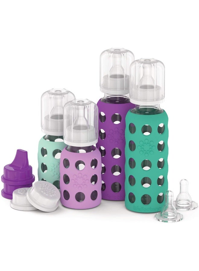 lifefactory مجموعة Lifefactory المكونة من 4 زجاجات للبدء - Image 1